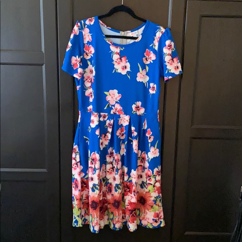 LuLaRoe Amelia Dress 2XL